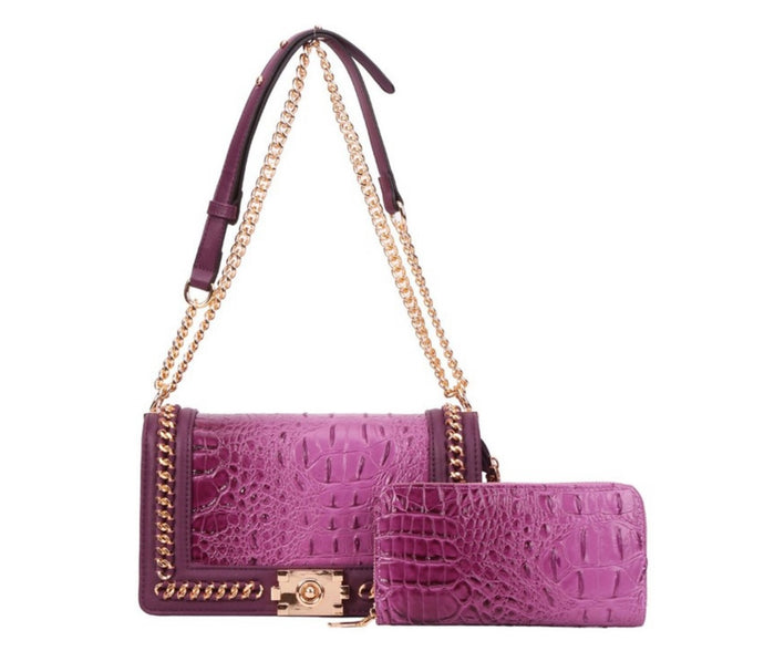 Kelly Purse (Purple)