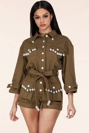 Army Brat Romper