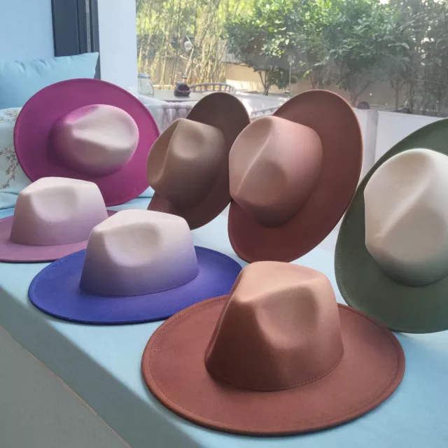 OMBRE' BRIM HATS