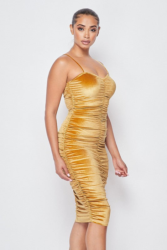 Gold Bar Dress