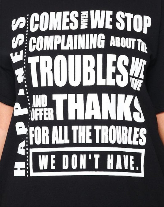 Stop Complaining Tshirt Dress